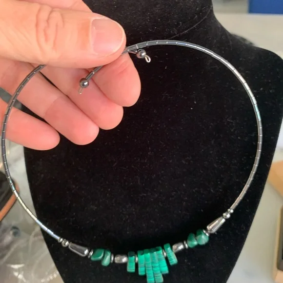 Native American made adjustable necklace 17 inch - Picture 2 of 2